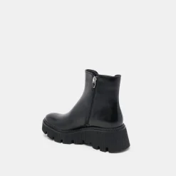EMMET H2O WIDE BOOTS MIDNIGHT CRINKLE PATENT^Dolce Vita Fashion
