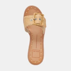 ERA HEELS WARM NATURAL RAFFIA^Dolce Vita Best