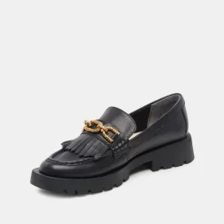 ERNA FLATS BLACK LEATHER^Dolce Vita Sale