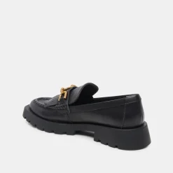 ERNA FLATS BLACK LEATHER^Dolce Vita Sale