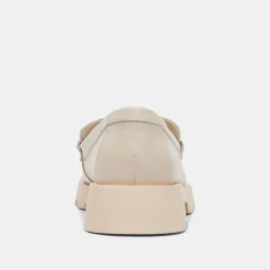 ERNA WIDE FLATS IVORY LEATHER^Dolce Vita Discount