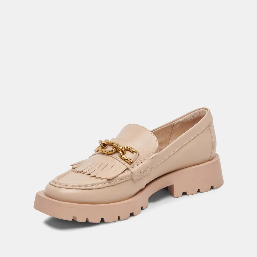 ERNA WIDE FLATS LT BLUSH LEATHER^Dolce Vita Online