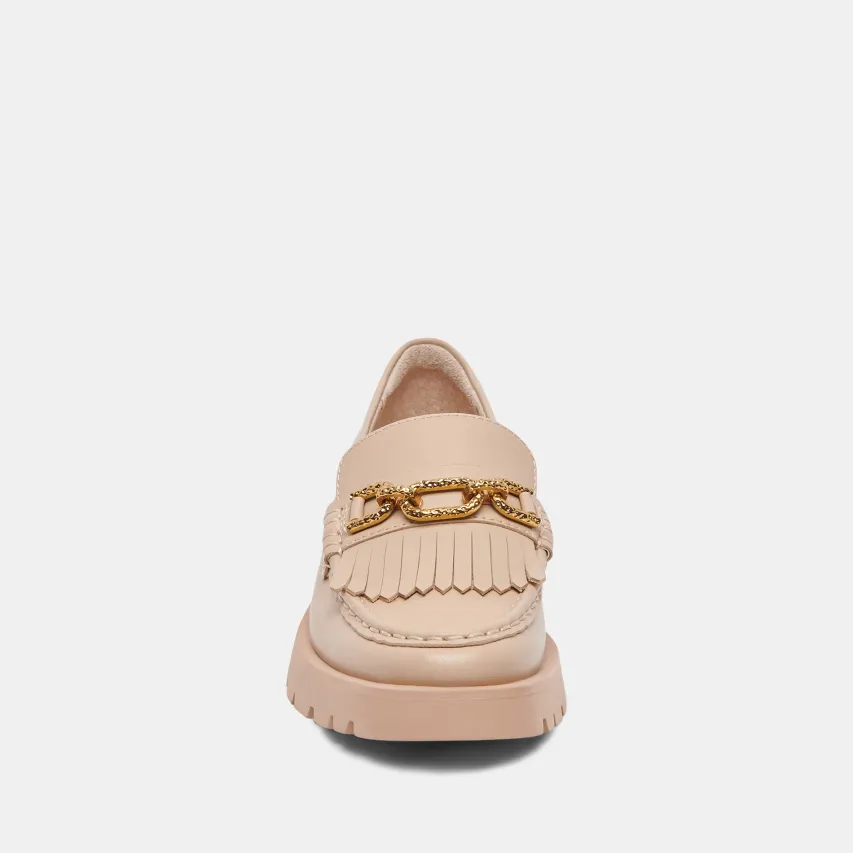 ERNA WIDE FLATS LT BLUSH LEATHER^Dolce Vita Online