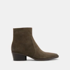 FAHARI H2O BOOTIES ARMY SUEDE^Dolce Vita Fashion