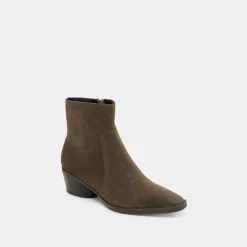 FAHARI H2O BOOTIES ARMY SUEDE^Dolce Vita Fashion