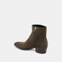 FAHARI H2O BOOTIES ARMY SUEDE^Dolce Vita Fashion