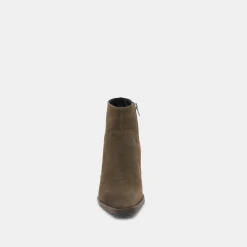 FAHARI H2O BOOTIES ARMY SUEDE^Dolce Vita Fashion