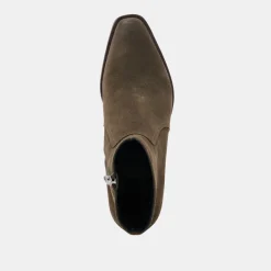 FAHARI H2O BOOTIES ARMY SUEDE^Dolce Vita Fashion