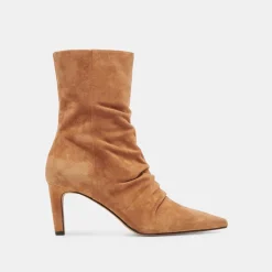 FERNLY WIDE CALF BOOTS PECAN SUEDE^Dolce Vita Outlet