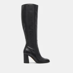 FYNN BOOTS ONYX LEATHER^Dolce Vita Hot