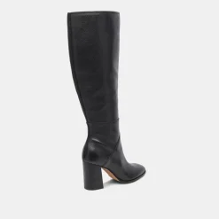 FYNN BOOTS ONYX LEATHER^Dolce Vita Hot