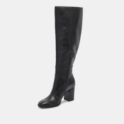 FYNN BOOTS ONYX LEATHER^Dolce Vita Hot