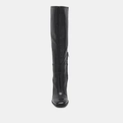 FYNN BOOTS ONYX LEATHER^Dolce Vita Hot
