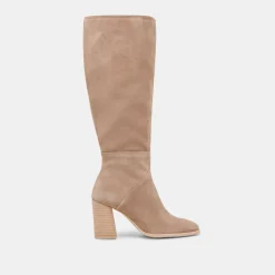 FYNN WIDE CALF BOOTS TRUFFLE SUEDE^Dolce Vita Best