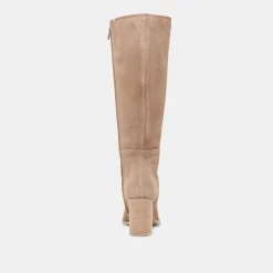 FYNN WIDE CALF BOOTS TRUFFLE SUEDE^Dolce Vita Best