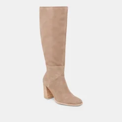FYNN WIDE CALF BOOTS TRUFFLE SUEDE^Dolce Vita Best