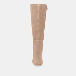 FYNN WIDE CALF BOOTS TRUFFLE SUEDE^Dolce Vita Best