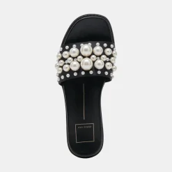 GABBI PEARL SANDALS BLACK PEARLS^Dolce Vita Hot