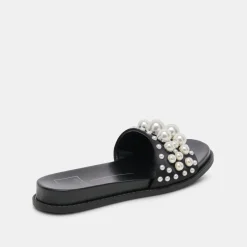 GABBI PEARL SANDALS BLACK PEARLS^Dolce Vita Hot
