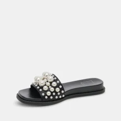 GABBI PEARL SANDALS BLACK PEARLS^Dolce Vita Hot