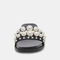 GABBI PEARL SANDALS BLACK PEARLS^Dolce Vita Hot