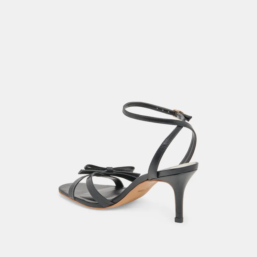 GALOR HEELS BLACK LEATHER^Dolce Vita Fashion