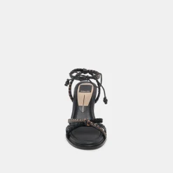GAZELE HEELS BLACK MULTI LEATHER^Dolce Vita Best