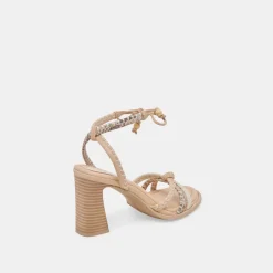 GAZELE HEELS IVORY MULTI LEATHER^Dolce Vita Fashion