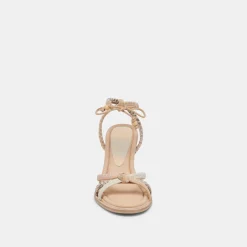 GAZELE HEELS IVORY MULTI LEATHER^Dolce Vita Fashion