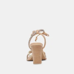 GAZELE HEELS IVORY MULTI LEATHER^Dolce Vita Fashion