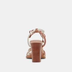 GAZELE HEELS TAN MULTI LEATHER^Dolce Vita Outlet
