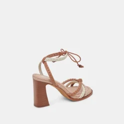 GAZELE HEELS TAN MULTI LEATHER^Dolce Vita Outlet