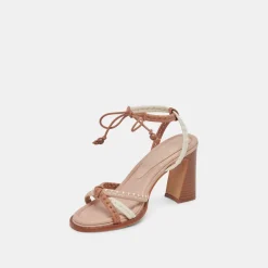 GAZELE HEELS TAN MULTI LEATHER^Dolce Vita Outlet