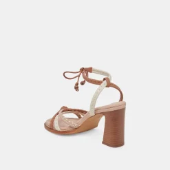 GAZELE HEELS TAN MULTI LEATHER^Dolce Vita Outlet