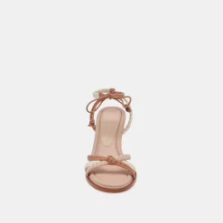 GAZELE HEELS TAN MULTI LEATHER^Dolce Vita Outlet