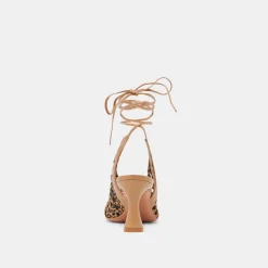 GESICA HEELS BLACK NATURAL WOVEN^Dolce Vita Fashion