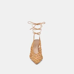 GESICA HEELS NATURAL WOVEN^Dolce Vita Hot