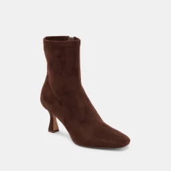 GLAMOR BOOTS DK BROWN STELLA SUEDE^Dolce Vita Best