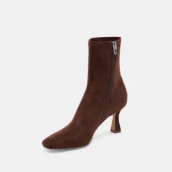 GLAMOR BOOTS DK BROWN STELLA SUEDE^Dolce Vita Best