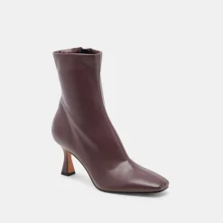 GLAMOR WIDE CALF BOOTS WINE STELLA^Dolce Vita Best