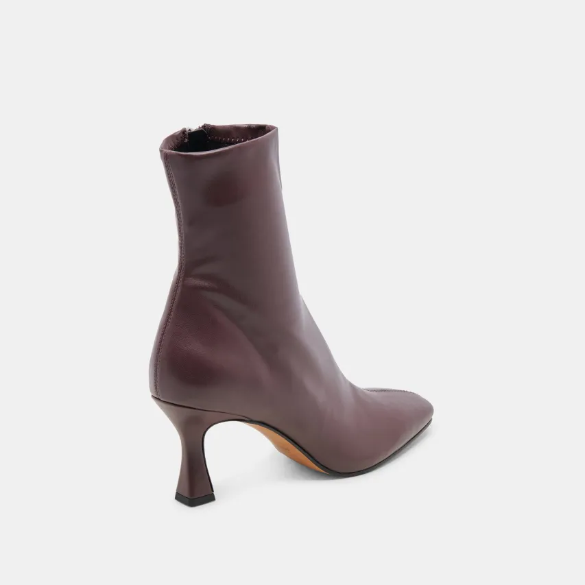 GLAMOR WIDE CALF BOOTS WINE STELLA^Dolce Vita Best