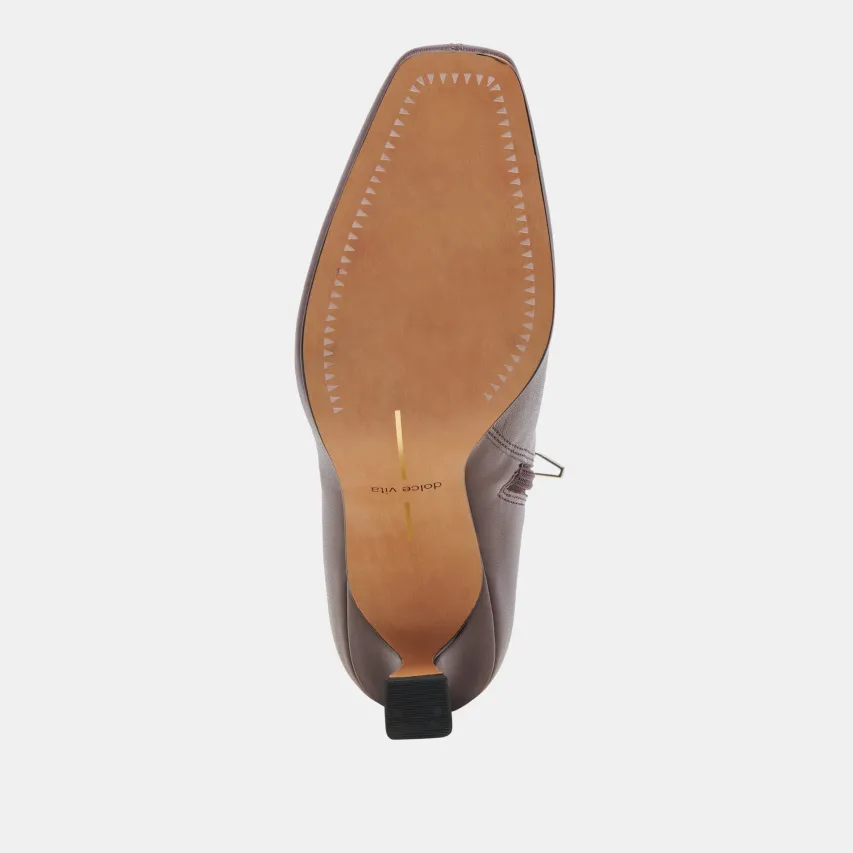 GLAMOR WIDE CALF BOOTS WINE STELLA^Dolce Vita Best