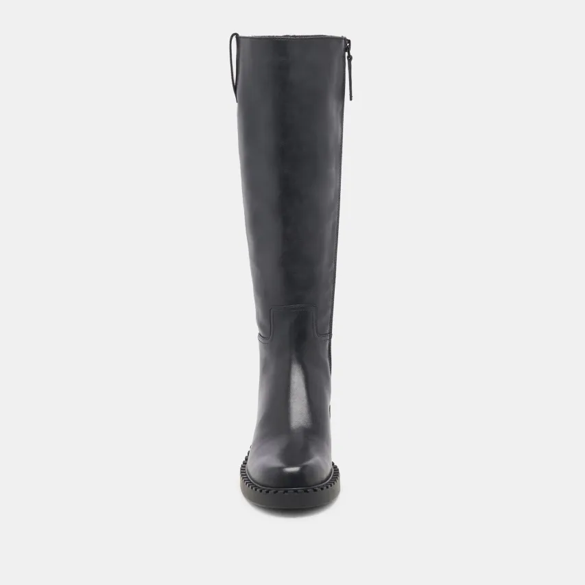 GLORY H2O BOOTS BLACK LEATHER^Dolce Vita New