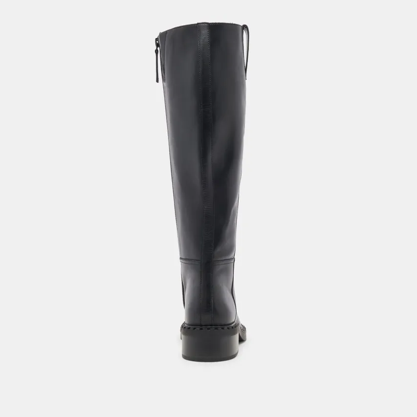 GLORY H2O BOOTS BLACK LEATHER^Dolce Vita New