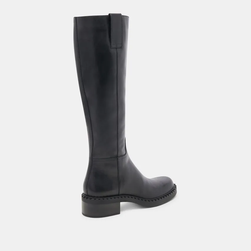 GLORY H2O BOOTS BLACK LEATHER^Dolce Vita New