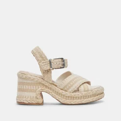 GRAYCE HEELS NATURAL MULTI WOVEN^Dolce Vita Online