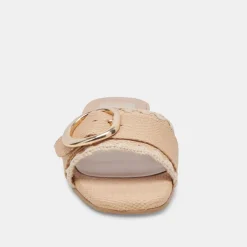 GRECIA SANDALS LT NATURAL RAFFIA^Dolce Vita New