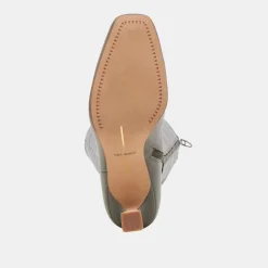 GYRA BOOTS DARK OLIVE LEATHER^Dolce Vita Clearance
