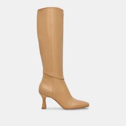 GYRA BOOTS TAN LEATHER^Dolce Vita Outlet