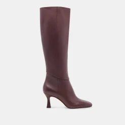 GYRA BOOTS WINE LEATHER^Dolce Vita Outlet